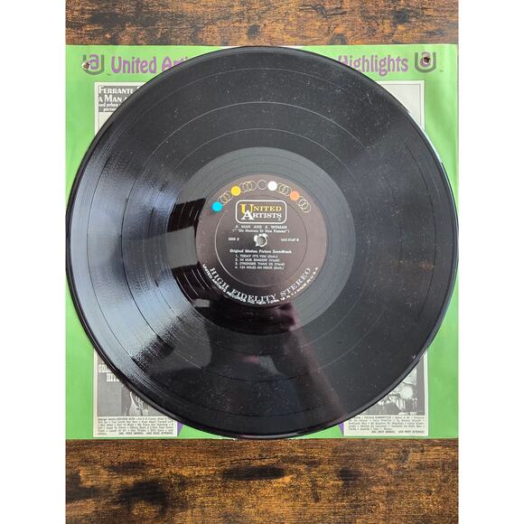 A Man and A Woman Francis Lal United Artists UAS 5147 Winner 1966 Cannes Film - Picture 6 of 7